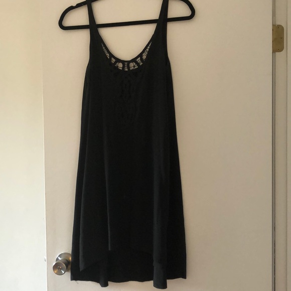 Black silk Aritiza dress - Picture 1 of 2